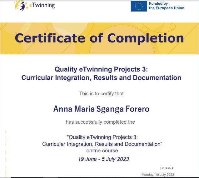 Quality eTwinning Projects 3: Curricular Integration, Results and Documentation