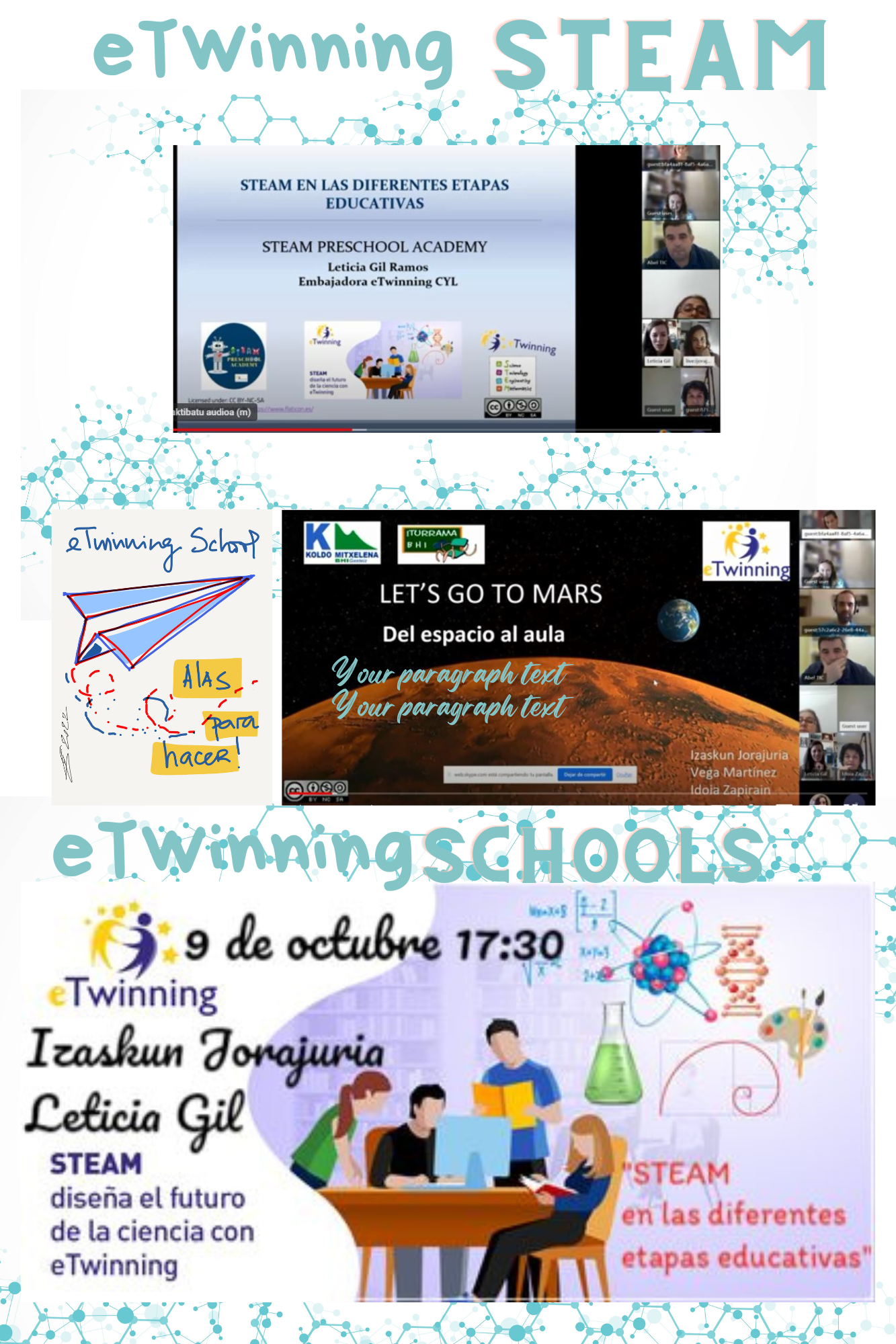 Webinar eTwinning Schools+STEAM_9 octubre 2023