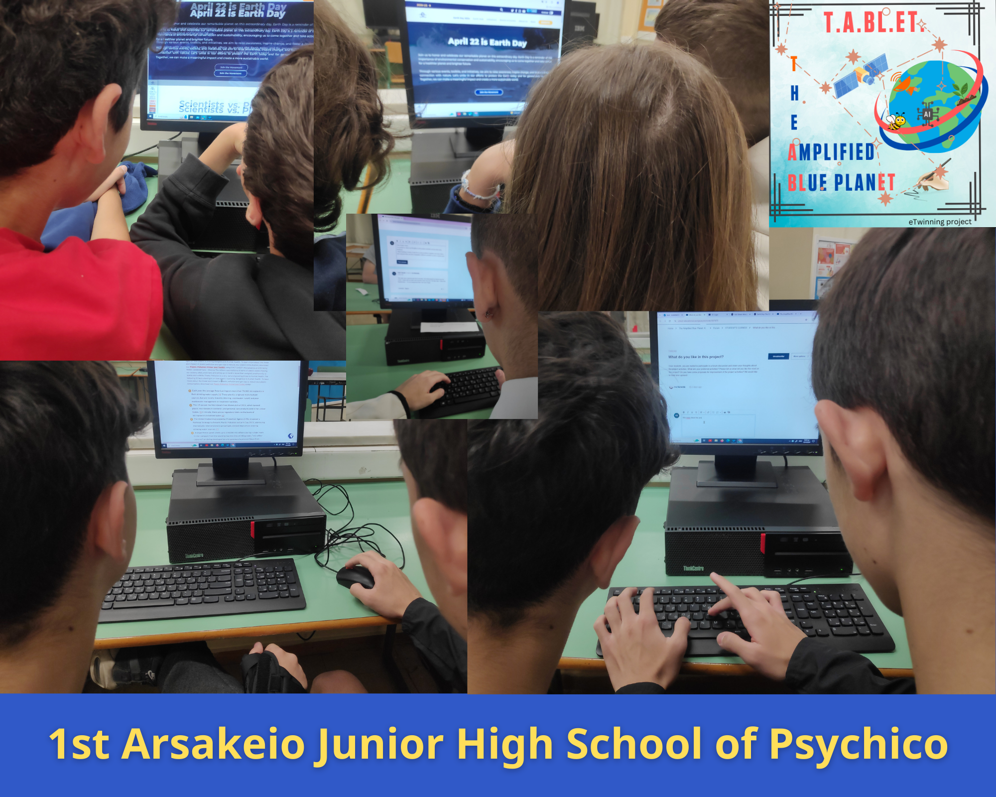 Celebrating Earth Day 2024, 1st Arsakeio Junior High School of Psychico