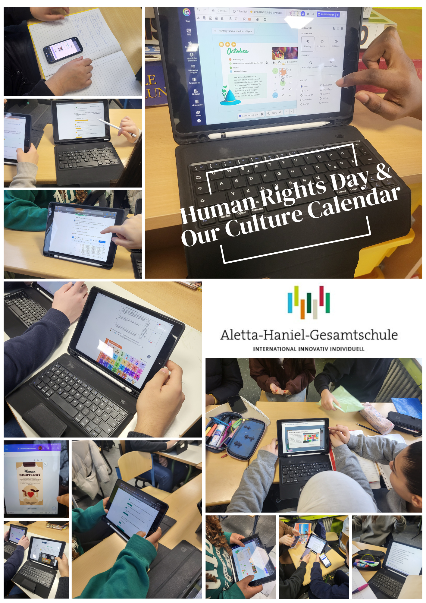 Human Rights Day and Our Culture Calendar