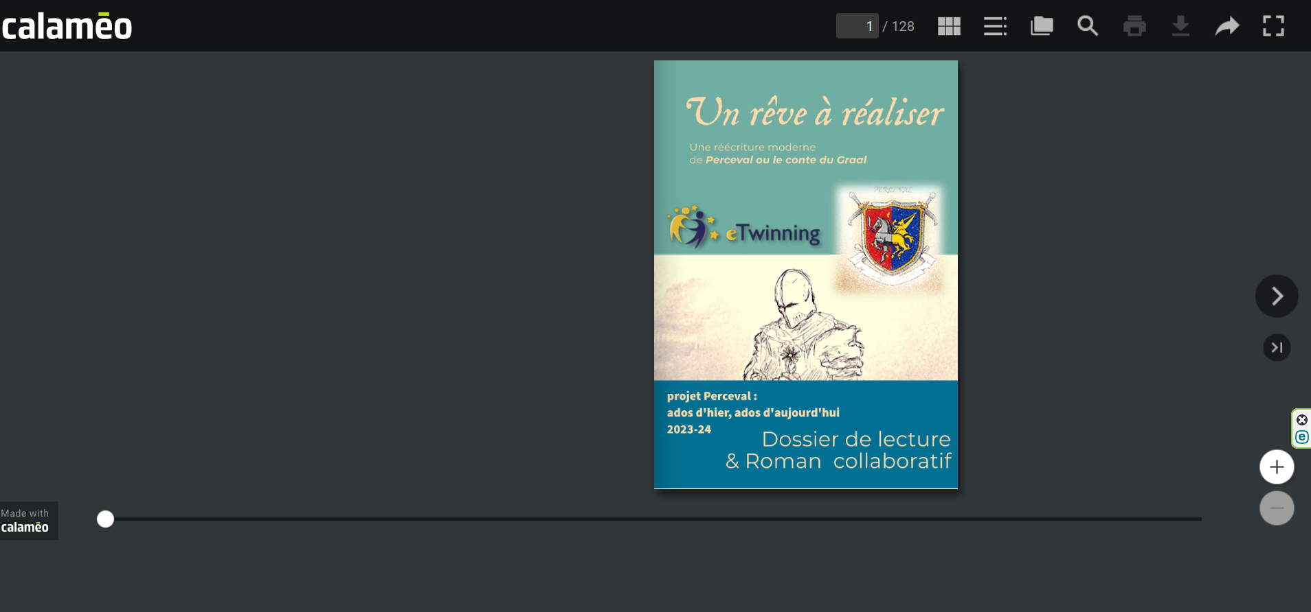 Perceval e-book calameo