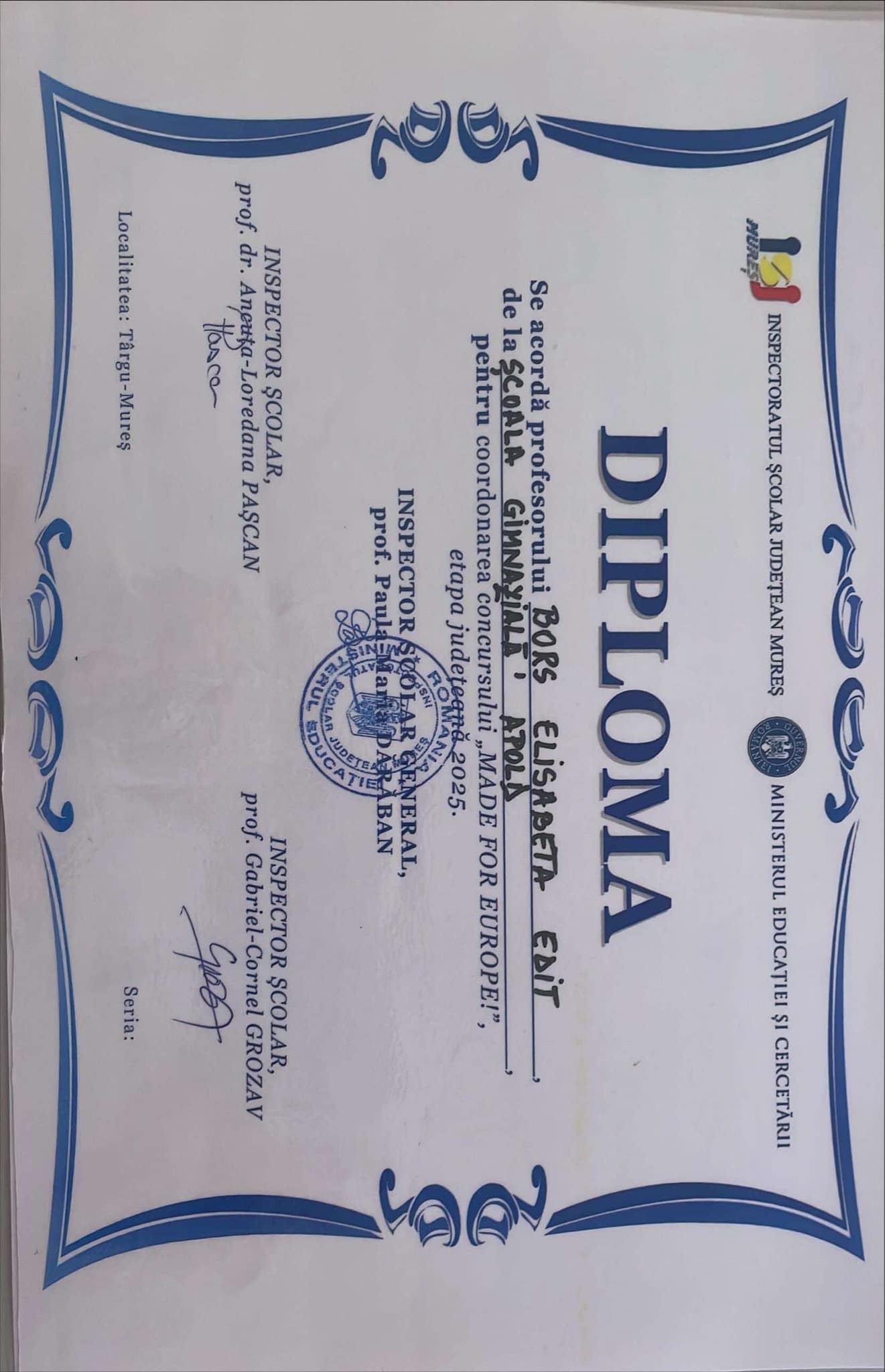 diploma