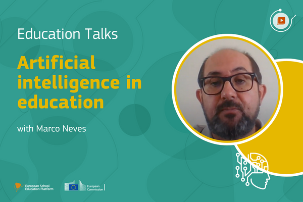 Education talk interview on artificial intelligence with Marco Neves