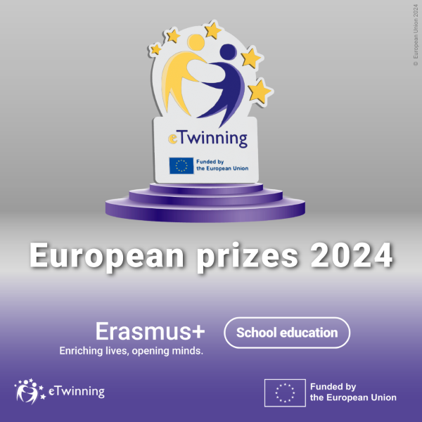 Visual reading European prizes 2024, showing an award.