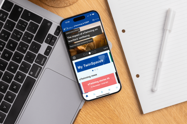 esep app on phone screen