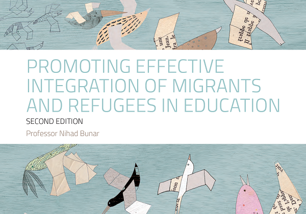 Report cover: Promoting the effective integration of migrants and refugees in education (report cover)