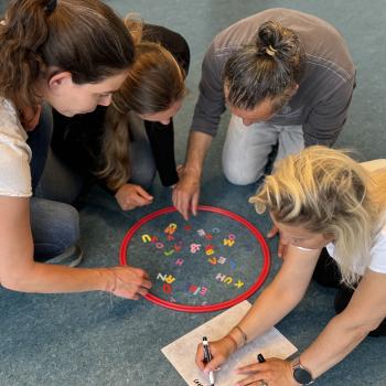 Smart Teachers immersed in a playful learning session