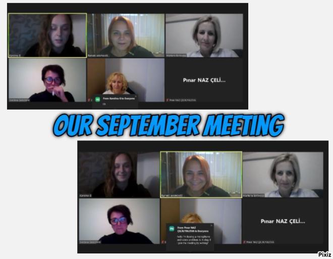 Our September meeting