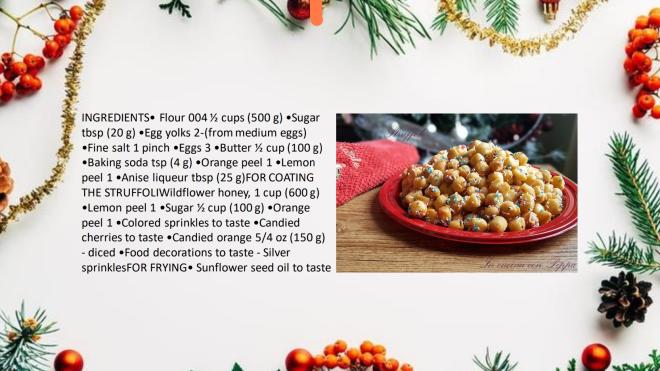 A special dessert for christmas time 