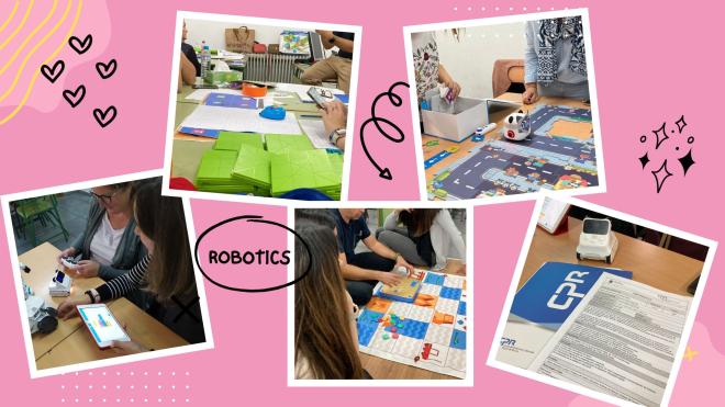 Training in educational robotic