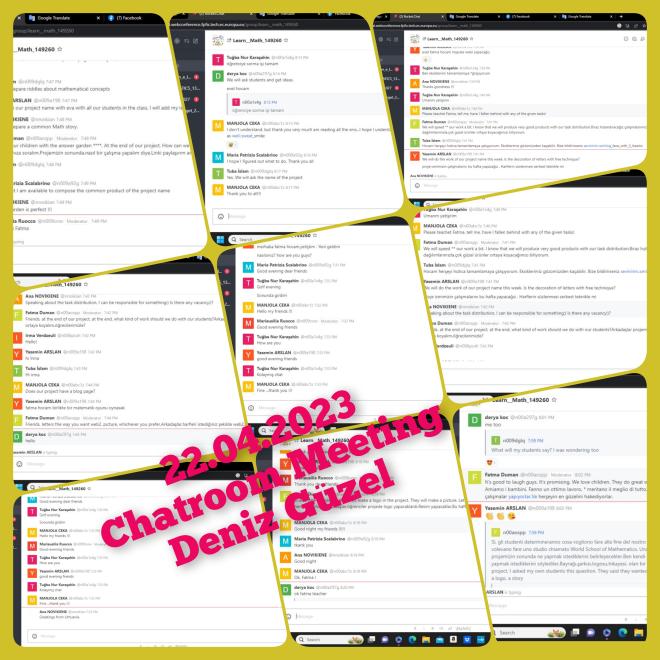 Chatroom meeting 
