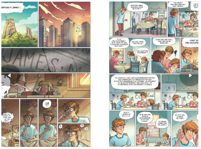 James tome 1, un matin acouphènes