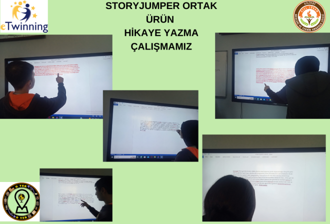 ÖĞRENCİLERMİZİN ORTAK ÜRÜN YAZMA AŞAMALARI