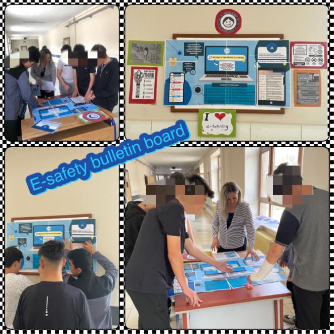 E-safety bulletin board