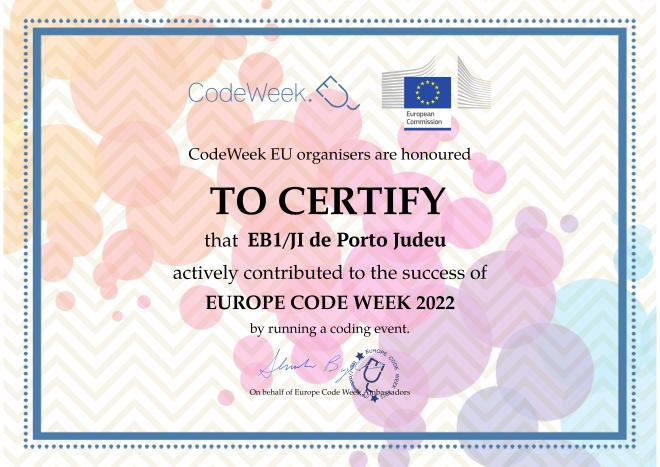 Code Week PJ 2022