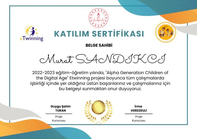 Öğretmen Sertifikası