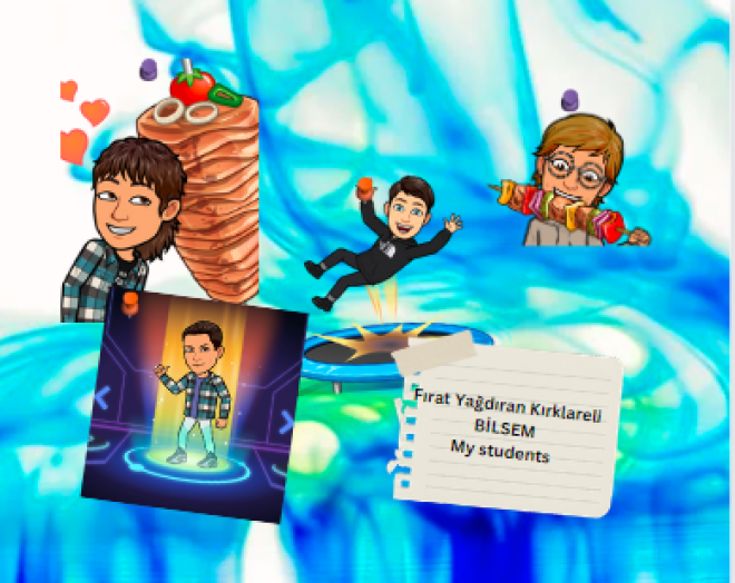  Fırat Yağdıran Kırklareli BİLSEM My students; Kerem,Berk,Rüzgar, Tuna Ata.