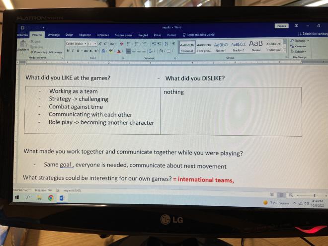 reflecting cooperative games