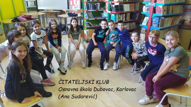 Čitateljski klub u OŠ Dubovac