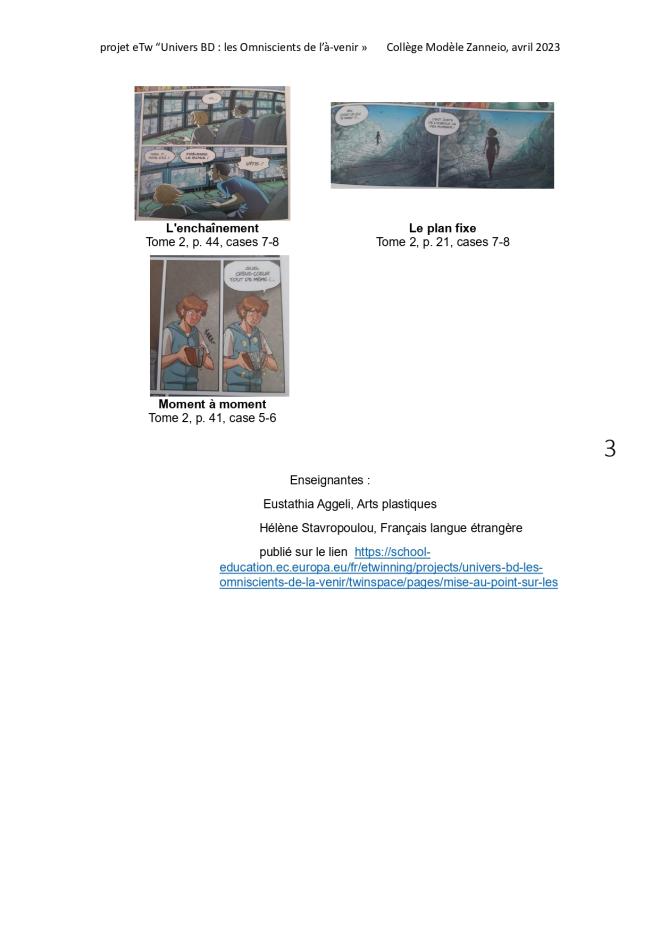 codes de l'image Omniscients p 3