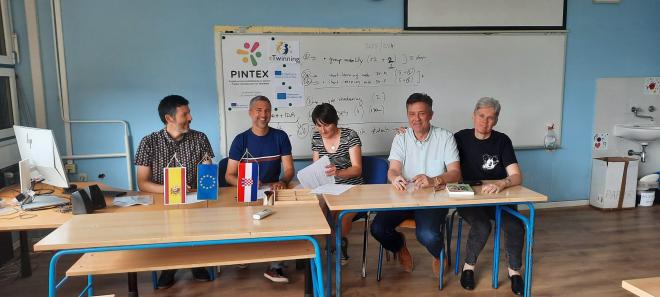 Signing the contract