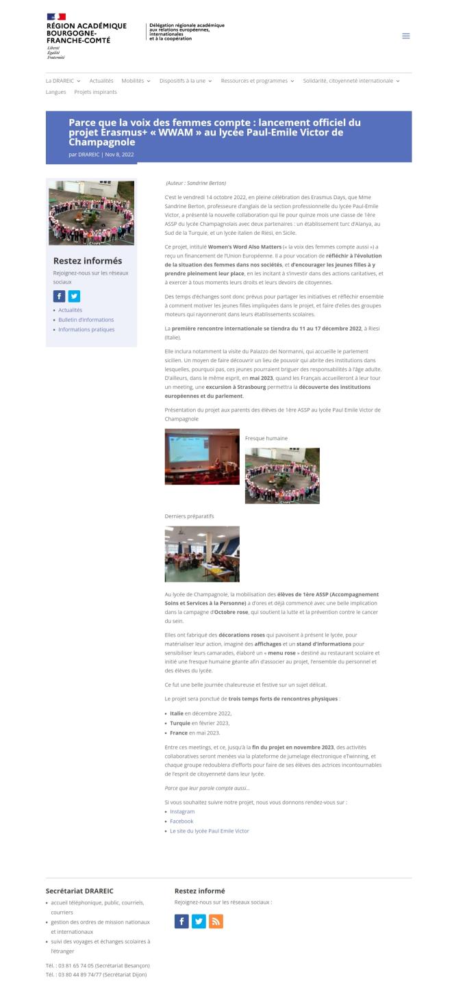 lancement officiel 