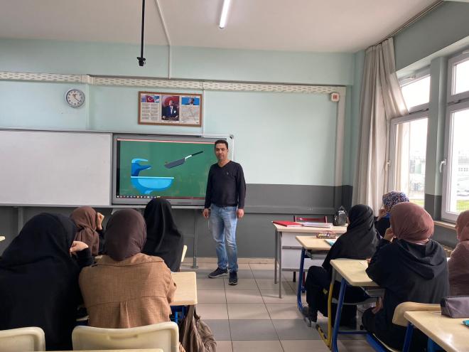 öğrencilerimizi bilgilendirdik