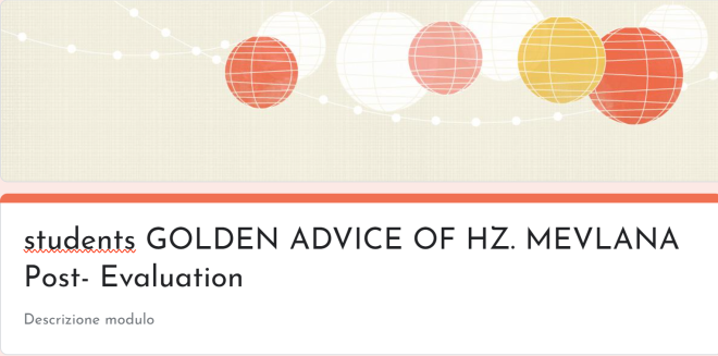 students-Golden Advice post evaluation form
