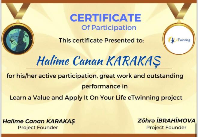 HALİME CANAN KARAKAŞ-TÜBİTAK FEN LİSESİ