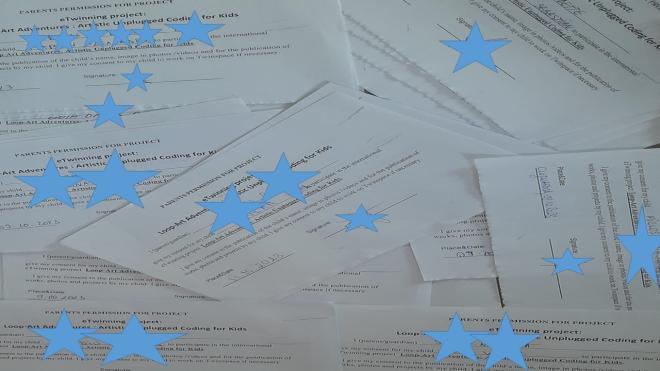 Alina Mateas, Liceul Teoretic ,,Lucian Blaga”, Cluj-Napoca, Romania - Parents permission documents 