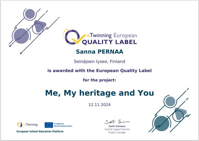 European Quality Label Finland