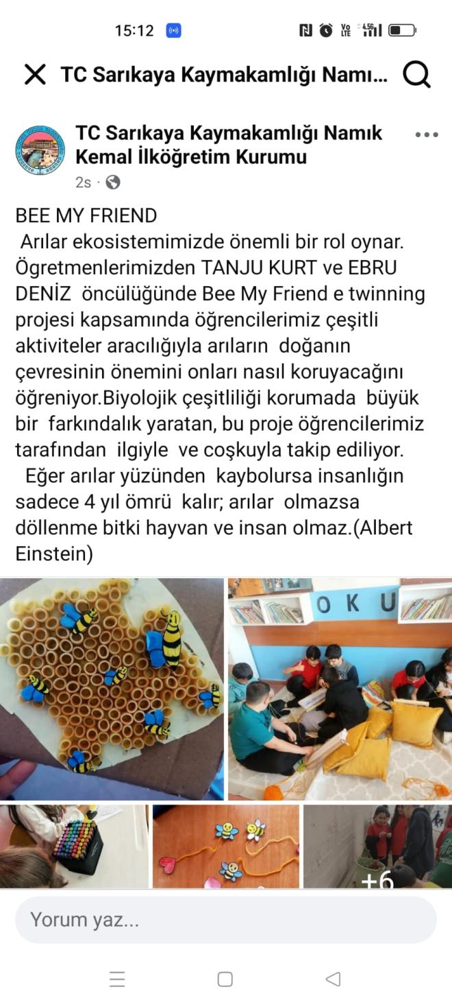EBRU DENİZ NAMIK KEMAL İLKOKULU TÜRKİYE