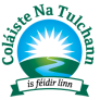 Crest of the Aonad lán-Ghaeilge, Coláiste na Tulchann based in Luttrellstown Community College
