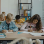 kids in class