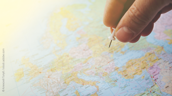 national agencies on the map