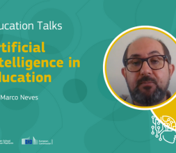 Education talk interview on artificial intelligence with Marco Neves