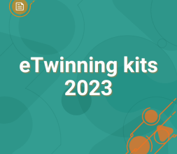 title displaying eTwinning kits 2023