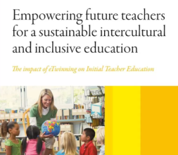 Cover of the Publication, reading ‘Empowering Future Teachers for Sustainable Intercultural and Inclusive Education: The Impact of eTwinning on Initial Teacher Education.’ 