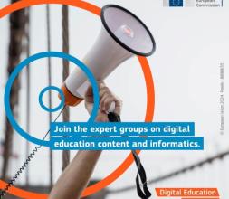 Call for experts on digital education content and informatics