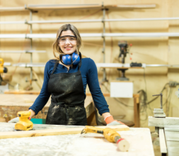 carpentry student