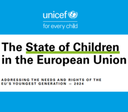 report cover: The State of Children in the European Union 