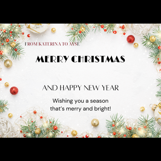 Wishes from Katerina to Ayse