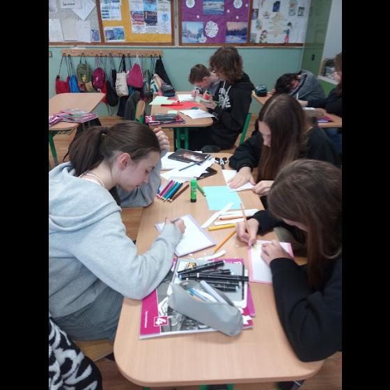Making Christmas cards-Slovakia