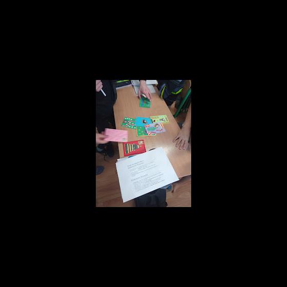Receiving the Christmas cards
