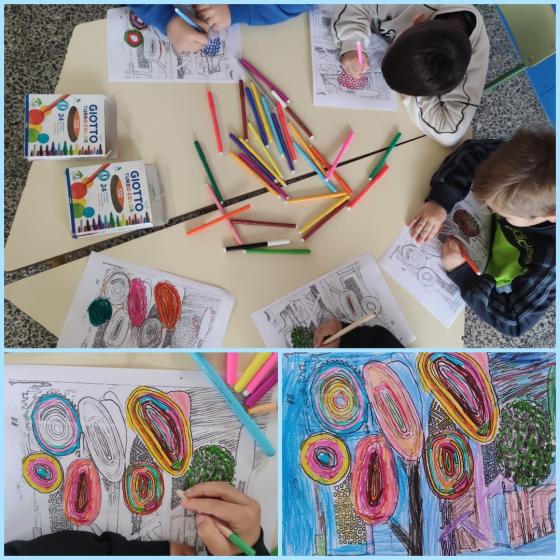 Kinder pupils version of Abraham Lacalle