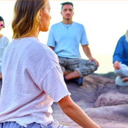 people doing Yoga