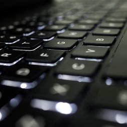 Keyboard with light