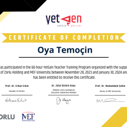 YETGEN Öğretmen Eğitimi Programı