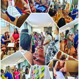 All our courses are full of interaction - experiential learning activities