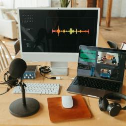 Podcast at school